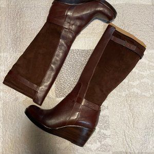 Cole Haan Tall Leather Boots Size 10